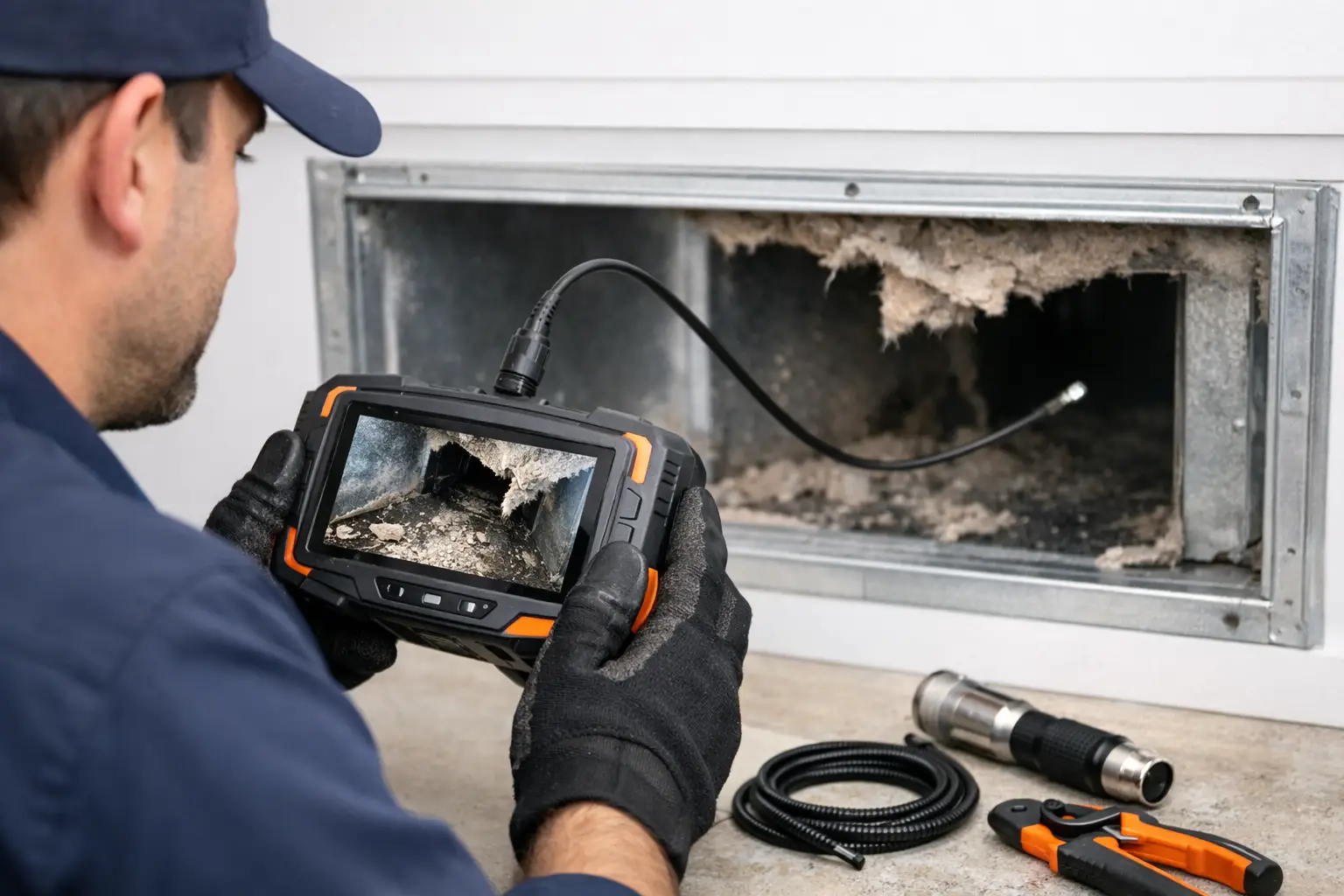 What an HVAC Camera Inspection Service Finds What an HVAC Camera Inspection Service Finds