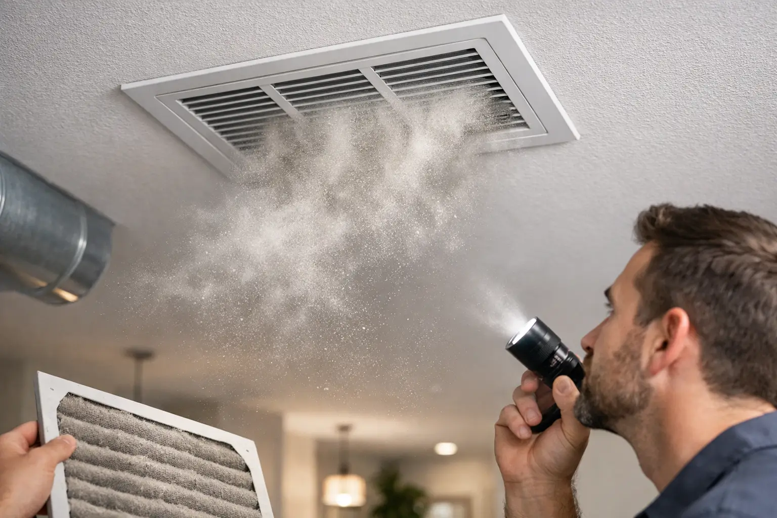 Why Is Dust Coming From Vents? What to Check